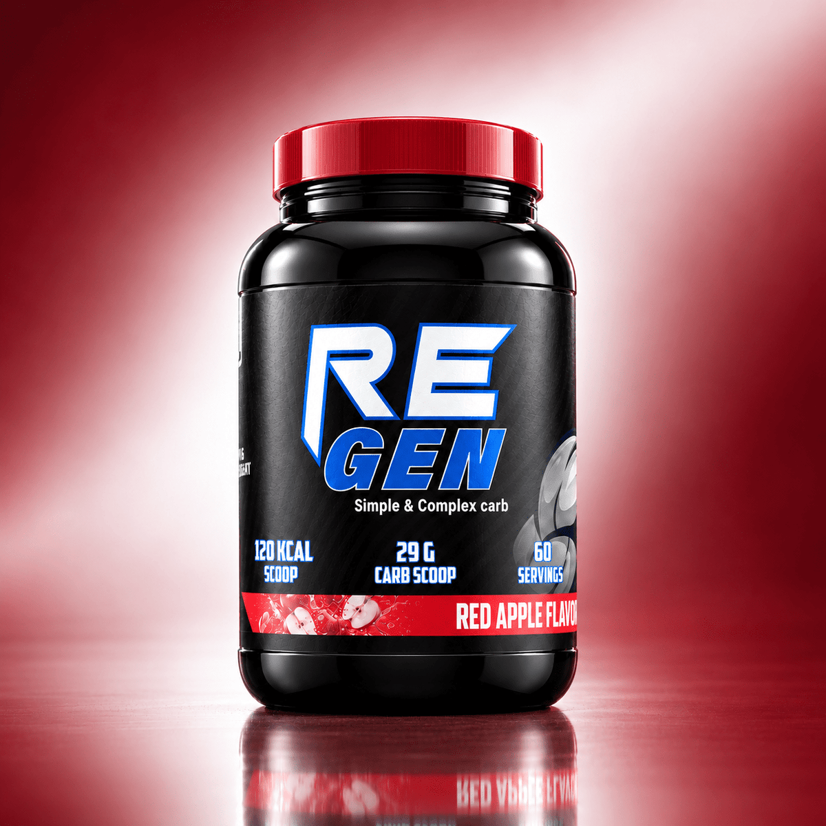 RE GEN CARB -Red Apple- 60SERVING - BIG-GEN